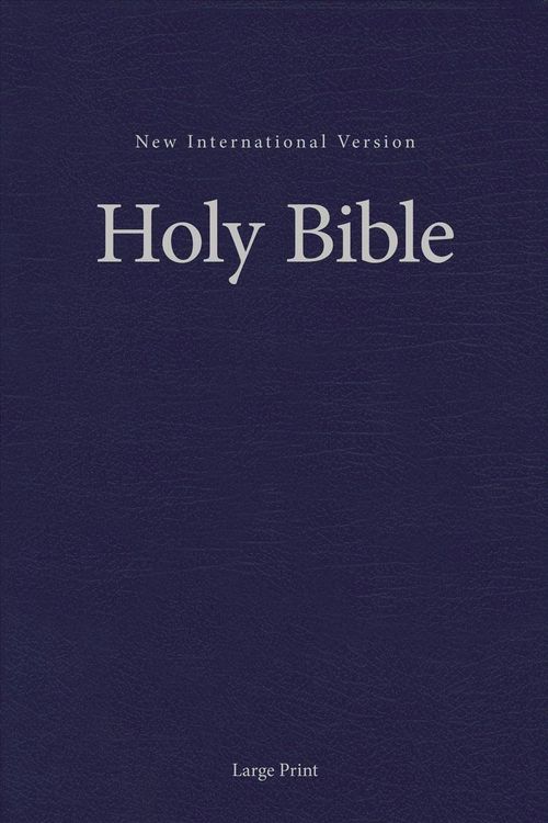 Cover Art for 9780310446323, NIV, Pew and Worship Bible, Large Print, Hardcover, Blue by Zondervan