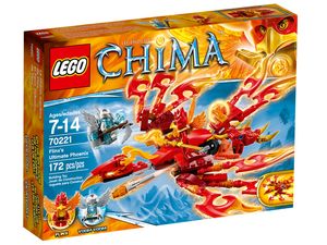 Cover Art for 5702015347815, Flinx's Ultimate Phoenix Set 70221 by Lego