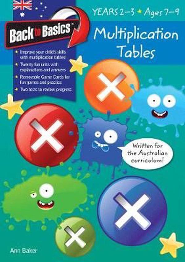 Cover Art for 9781742159348, Multiplication TablesBack to Basics : Years 2-3 by 