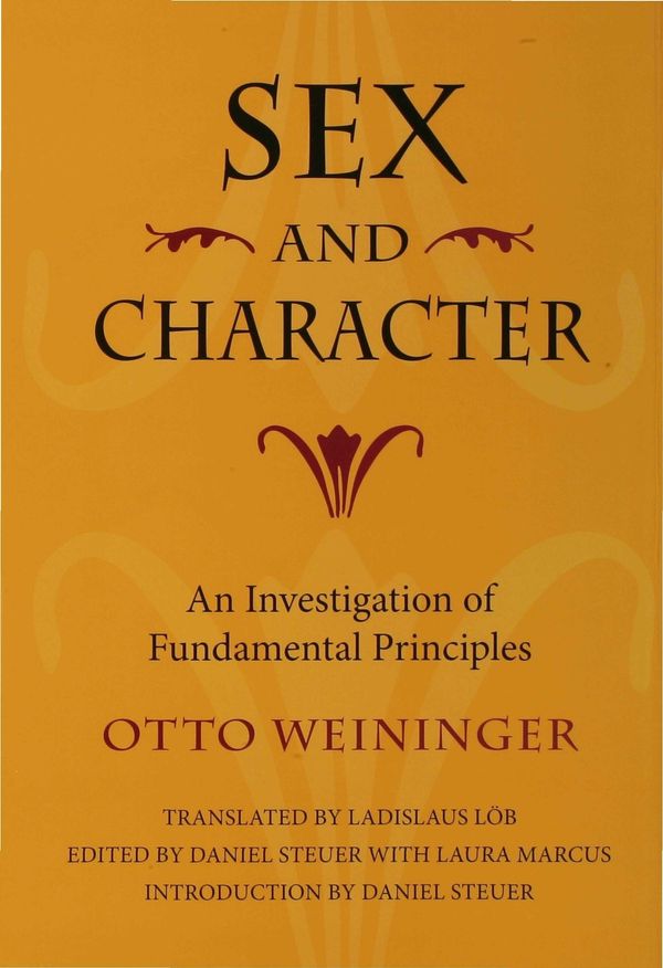 Cover Art for 9780253111302, Sex and Character by Otto Weininger, Ladislaus Lýb, Daniel Steuer, Laura Marcus
