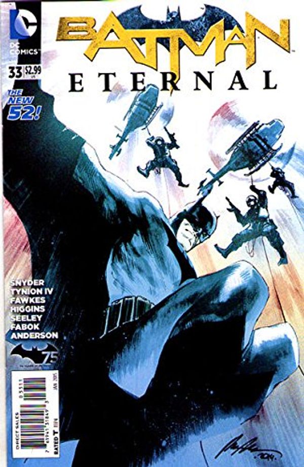 Cover Art for B00TQXFAJ8, Batman Eternal #33 (2014) by Snyder, Scott; Tynion, James, IV; Higgins, Kyle; Fawkes, Ray; Seeley, Tim