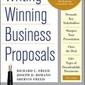 Cover Art for 9780071742320, Writing Winning Business Proposals by Richard C. Freed, Shervin Freed, Joe Romano