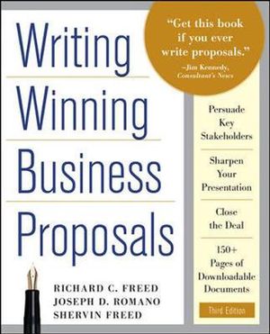 Cover Art for 9780071742320, Writing Winning Business Proposals by Richard C. Freed, Shervin Freed, Joe Romano