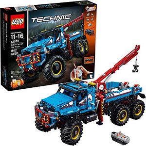 Cover Art for 0673419267540, LEGO Technic 6x6 All Terrain Tow Truck 42070 Building Kit (1862 Pieces) by 