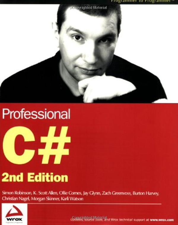 Cover Art for 9780764543982, Professional C# by Simon Robinson
