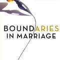 Cover Art for 0025986243142, Boundaries in Marriage by Dr. Henry Cloud