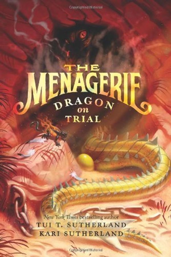 Cover Art for B01070WKU0, The Menagerie #2: Dragon on Trial by Sutherland, Tui T., Sutherland, Kari (2014) Hardcover by 