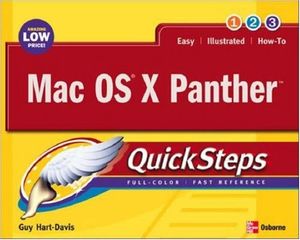 Cover Art for 9780072255058, Mac OS X Panther QuickSteps by Guy Hart-Davis
