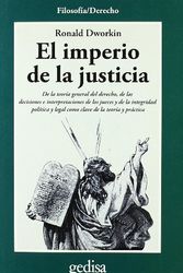 Cover Art for 9788474323238, El Imperio de La Justicia (Spanish Edition) by Ronald Dworkin