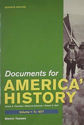 Cover Art for 9781457616556, America, 5th Ed., Vol. 1 + Documents for America's History 7th Ed., Vol.1: A Concise History by James A. Henretta
