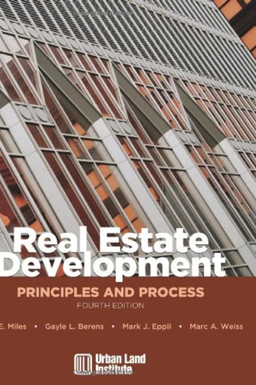 Cover Art for 9780874207736, Real Estate Development by Mike E. Miles