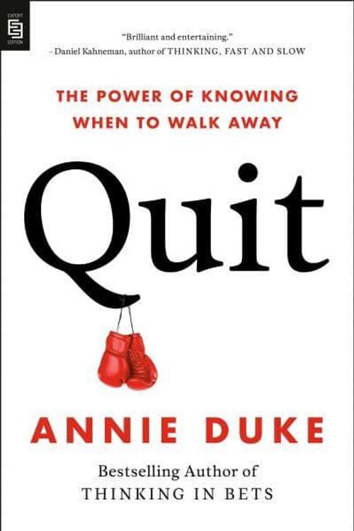 Cover Art for 9780593544020, Quit by Annie Duke