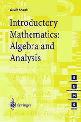Cover Art for 9783540761785, Introductory Mathematics by Geoffrey C. Smith