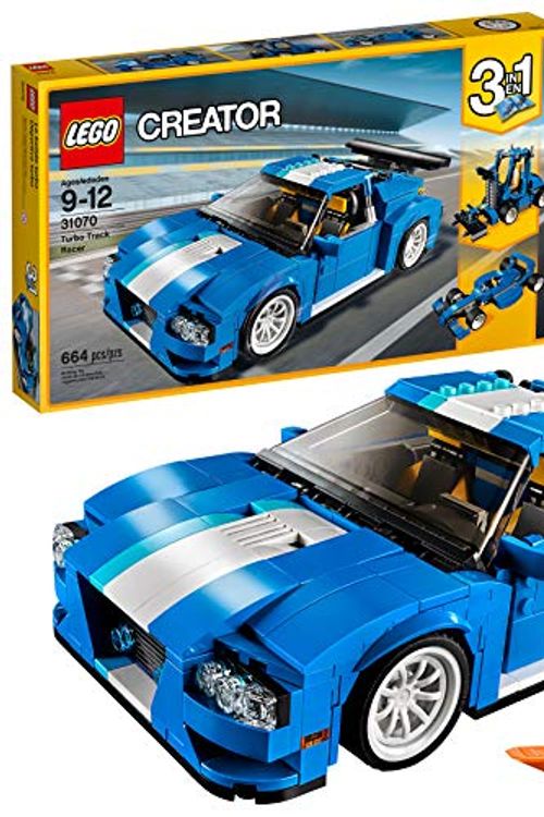 Cover Art for 0673419266598, Turbo Track Racer Set 31070 by LEGO