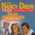 Cover Art for 9780671674953, False Impressions (Nancy Drew Files, Case No. 43) by Carolyn Keene