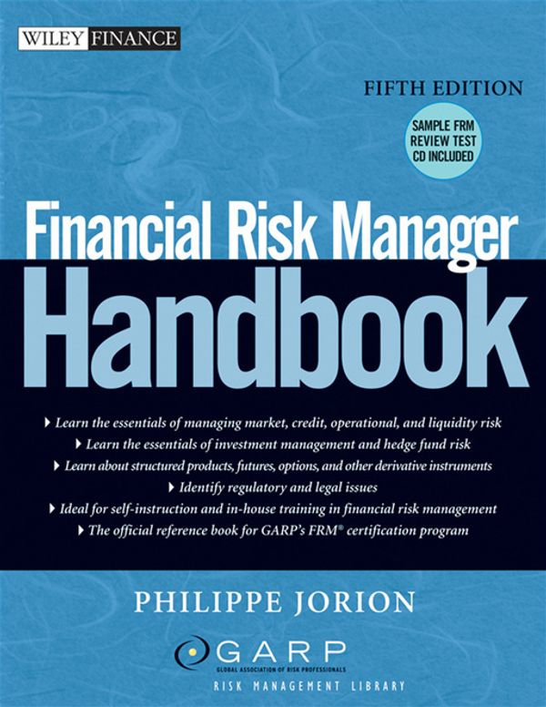 Cover Art for 9780470521991, Financial Risk Manager Handbook by Philippe Jorion