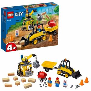 Cover Art for 5702016617863, Construction Bulldozer Set 60252 by LEGO