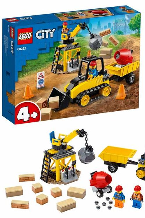 Cover Art for 5702016617863, Construction Bulldozer Set 60252 by LEGO