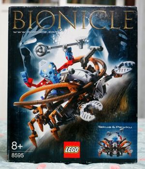 Cover Art for 0673419019194, Takua and Pewku Set 8595 by LEGO