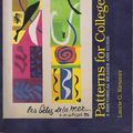 Cover Art for 9780312598129, Patterns for College Writing by Laurie G Kirszner