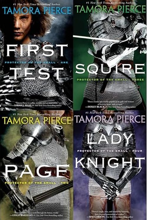 Cover Art for B007CJM1PO, Protector of the Small 4 book set quartet Tamora Pierce First Test Page Squire Lady Knight by Tamora Pierce