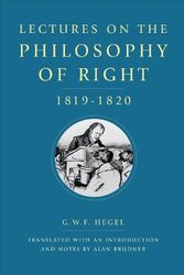 Cover Art for 9781487506216, Lectures on the Philosophy of Right, 1819-1820 by Hegel, G.W.F.