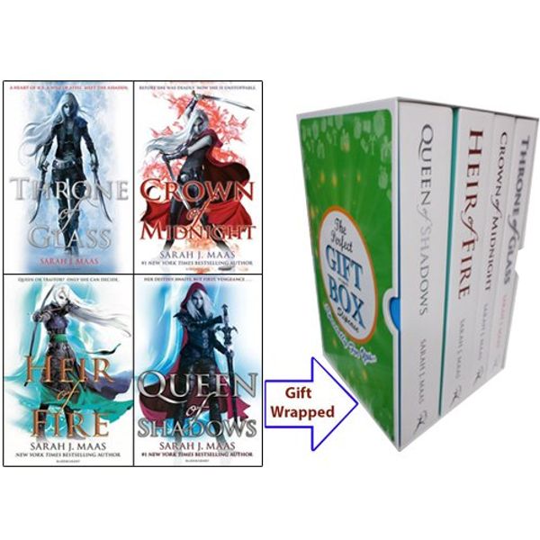 Cover Art for 9789123549795, Throne of Glass Collection Vol (1-4) 4 Books Bundle By Sarah J. Maas Gift Wrapped Slipcase Specially For You by Sarah J. Maas
