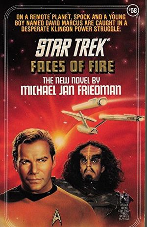Cover Art for 9780671749927, Faces of Fire by Michael Jan Friedman