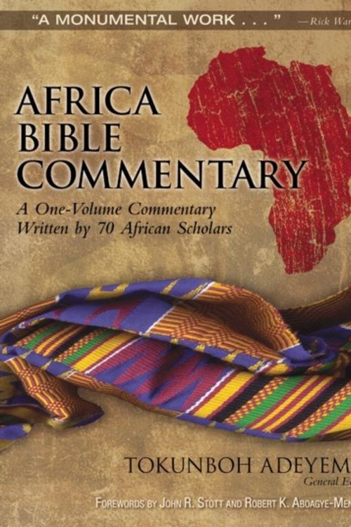 Cover Art for 9780310291879, Africa Bible Commentary by Tokunboh Adeyemo