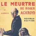 Cover Art for 9782702433171, Le meurtre de Roger Ackroyd (Romans d'aventures) by Agatha Christie