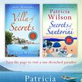 Cover Art for B0886JHJG6, The Island Escape Collection: Villa of Secrets and Secrets of Santorini by Patricia Wilson