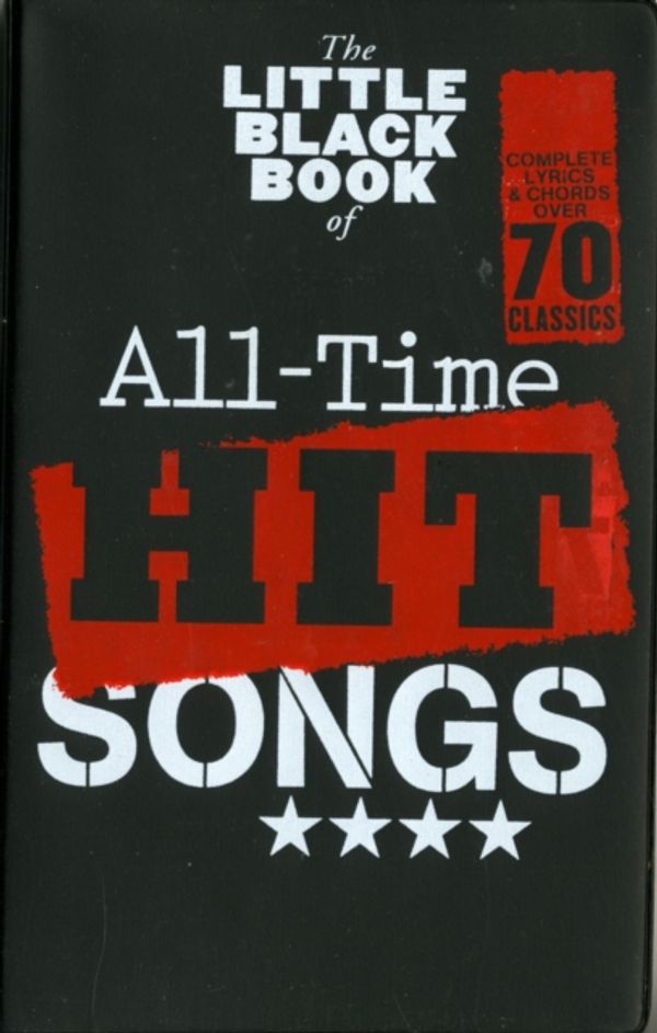 Cover Art for 9781780387949, The Little Black Book of All-Time Hit Songs by VARIOUS