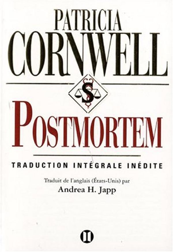Cover Art for 9782848930114, Postmortem by Patricia Cornwell