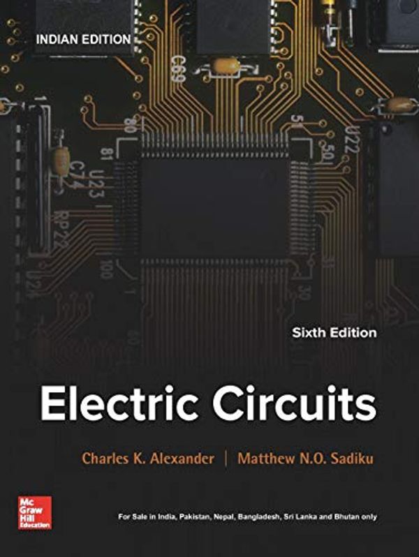 Cover Art for 9789353165505, Fundamentals of Electric Circuits by Charles Alexander