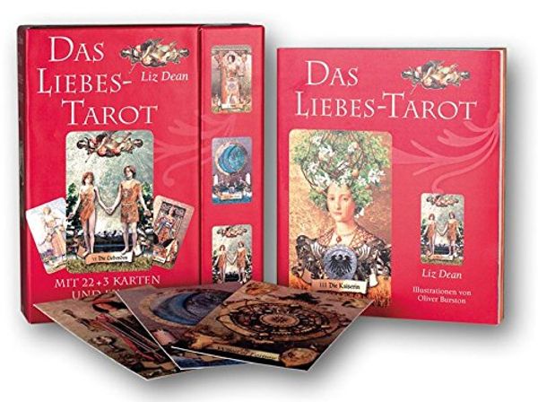 Cover Art for 9783485010559, Das Liebes-Tarot, 22 + 3 Karten u. Deutungsbuch by Liz Dean