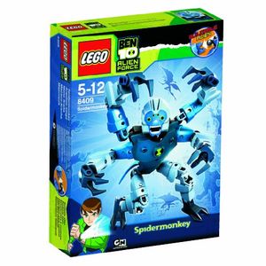 Cover Art for 0673419130509, Spidermonkey Set 8409 by LEGO Ben 10