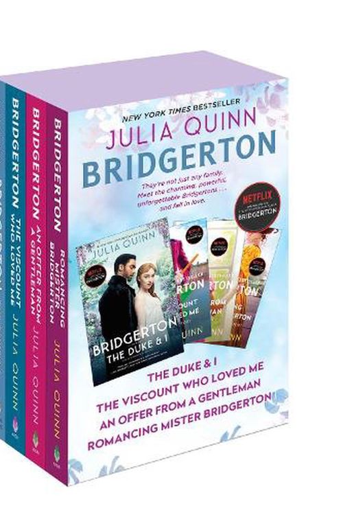 Cover Art for 9780063238787, Bridgerton Boxed Set: The Duke and I/The Viscount Who Loved Me/An Offer from a Gentleman/Romancing Mister Bridgerton by Julia Quinn