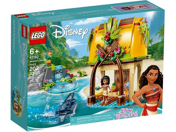 Cover Art for 5702016684728, Moana's Island Home Set 43183 by LEGO