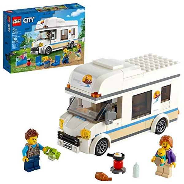 Cover Art for 0673419336369, LEGO City Holiday Camper Van 60283 Building Kit; Cool Vacation Toy for Kids, New 2021 (190 Pieces) by 