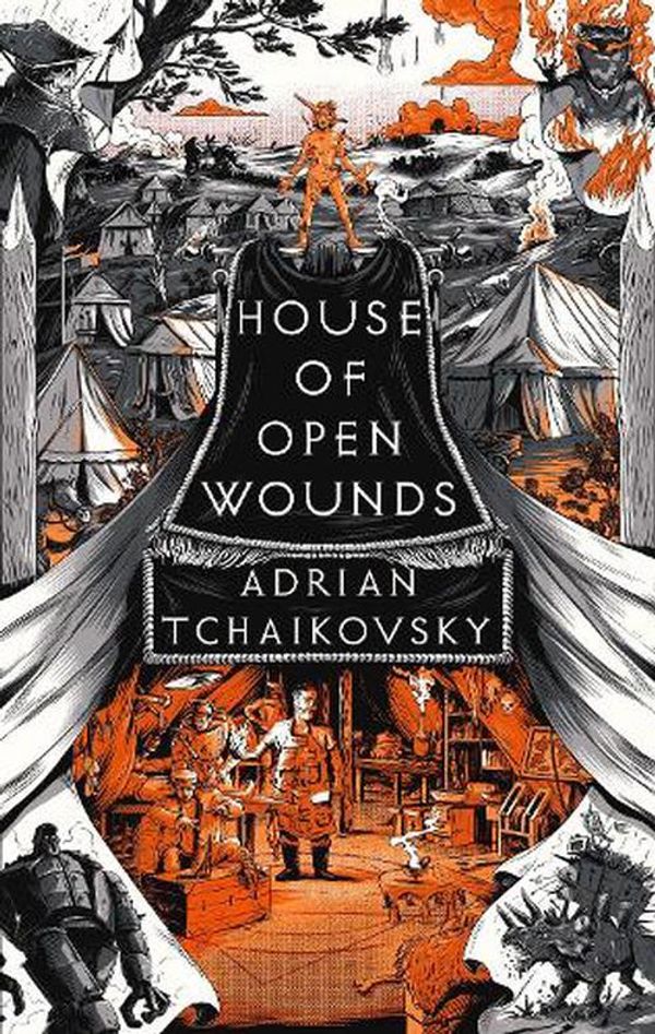 Cover Art for 9781035901388, House of Open Wounds by Adrian Tchaikovsky