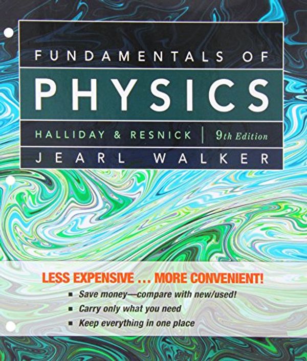 Cover Art for 9780470556535, Fundamentals of Physics by David Halliday, Robert Resnick, Jearl Walker