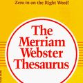 Cover Art for 9780877799023, The Merriam-Webster Thesaurus by Merriam-Webster