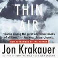 Cover Art for 9780780780989, Into Thin Air by Jon Krakauer