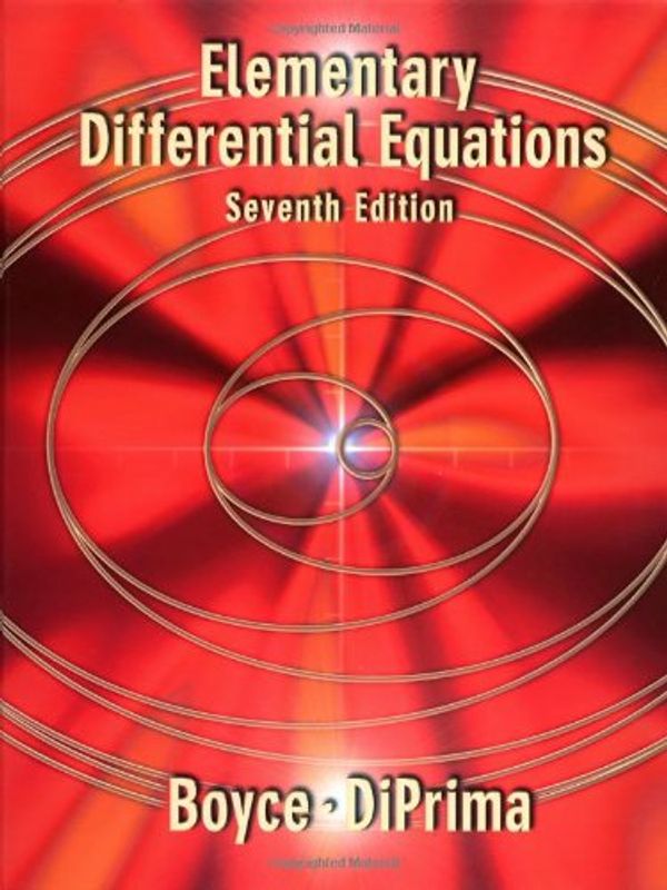 Cover Art for 9780471319986, Elementary Differential Equations by William E. Boyce, Richard C. DiPrima