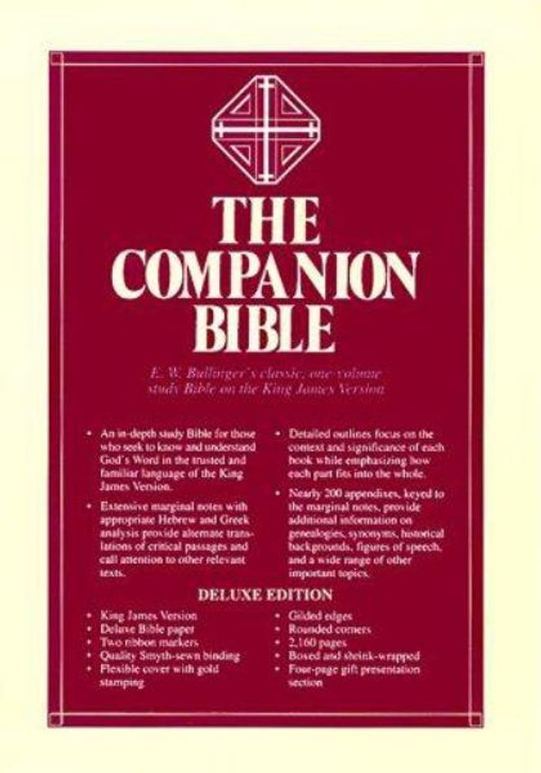 Cover Art for 9780825422379, Companion Bible (Black)Genuine Leather: Genuine Leather by E W Bulling