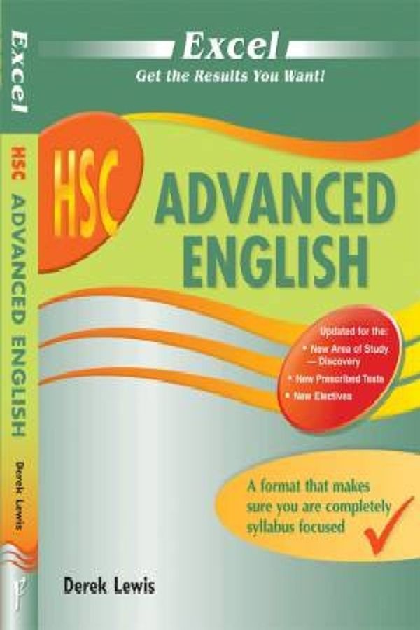 Cover Art for 9781741254839, Excel HSC Advanced English by Derek Lewis