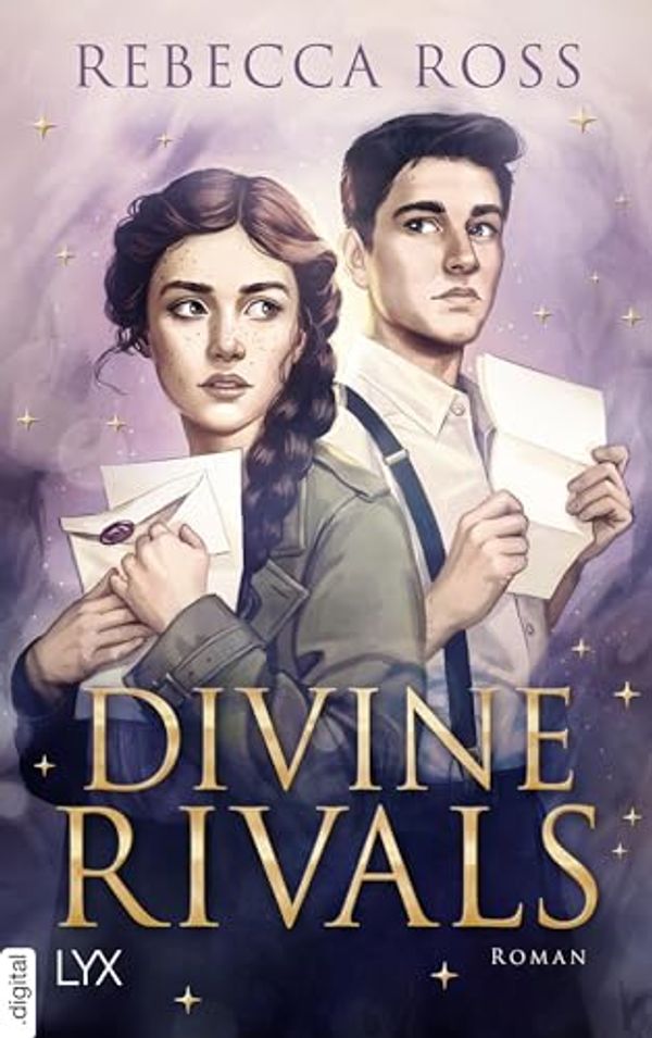 Cover Art for B0CKT2LKP8, Divine Rivals (Letters of Enchantment 1) (German Edition) by Rebecca Ross