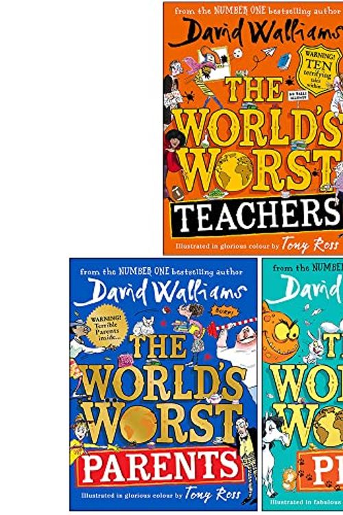 Cover Art for 9789124214050, David Walliams Collection 3 Books Set (The World’s Worst Teachers, The World’s Worst Parents, The World’s Worst Pets) by David Walliams