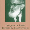 Cover Art for 9780742544697, Insights of Rabbi Joseph B. Soloveitchik by Saul Weiss