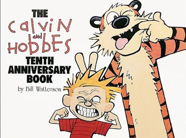 Cover Art for B01B99SO9O, Calvin and Hobbes Tenth Anniversary Book by Bill Watterson (October 01,1995) by Bill Watterson